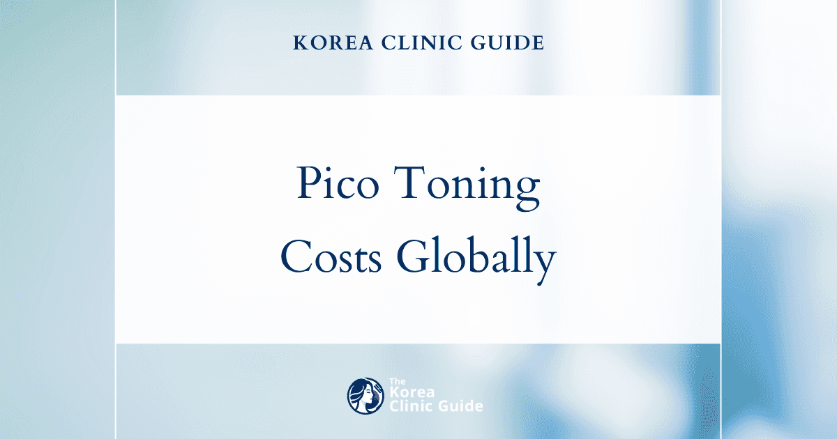 Korea's Pico Toning: A Cost-Effective and Premier Choice in Global Skin Rejuvenation