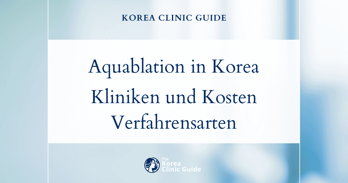 Aquablation in Korea | Die besten Kliniken, Kosten, Verfahrensarten und mehr