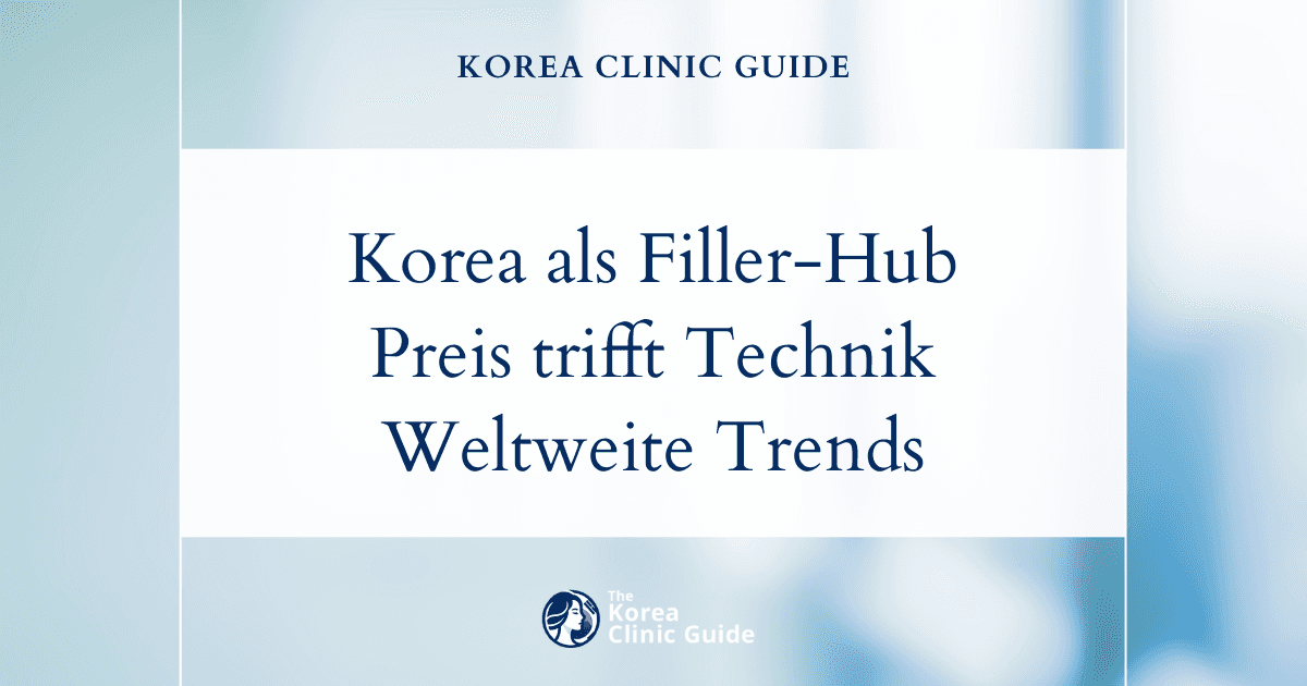 Weltweite Kosten für Body-Filler: Bewertung von Koreas strategischem Vorteil und dem Nutzen kosmetischer Behandlungen