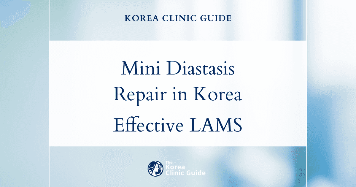 Mini Diastasis Repair in Korea: Effective LAMS Procedures for Abdominal Muscle Separation