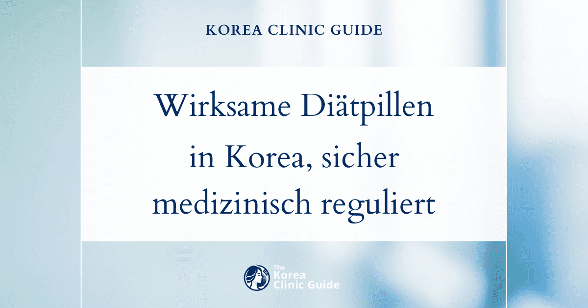 Wirksame Diätpillen bei langsamem Stoffwechsel: sichere medizinische Optionen in Korea