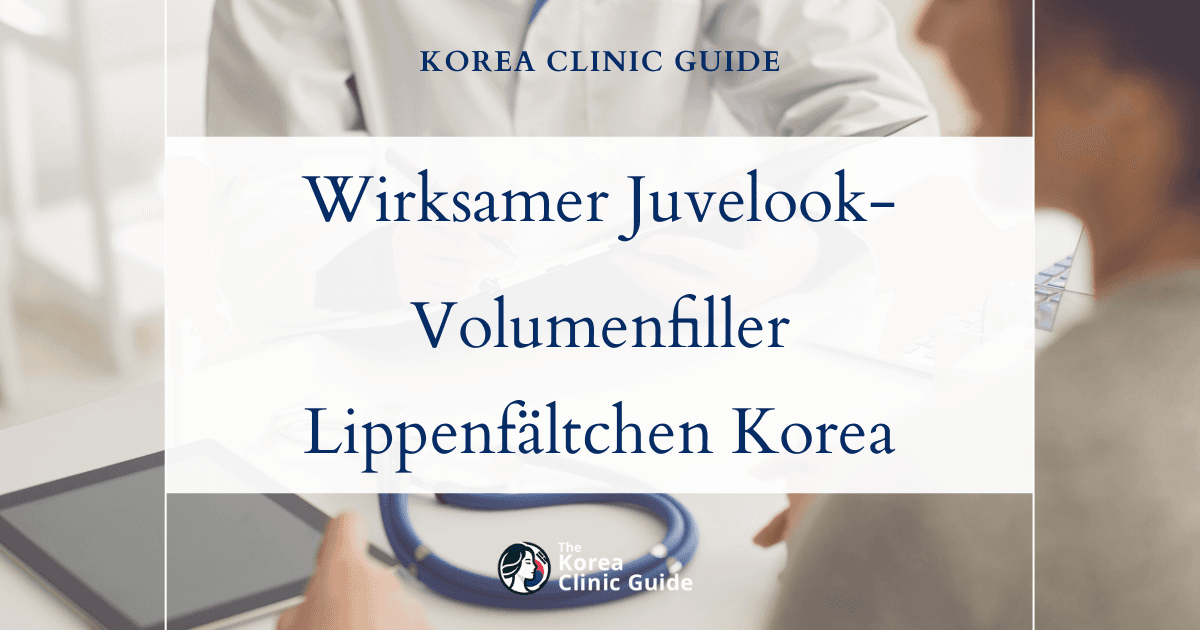 Wirksamer Juvelook-Volumenfiller zur Behandlung von Lippenfältchen in Korea