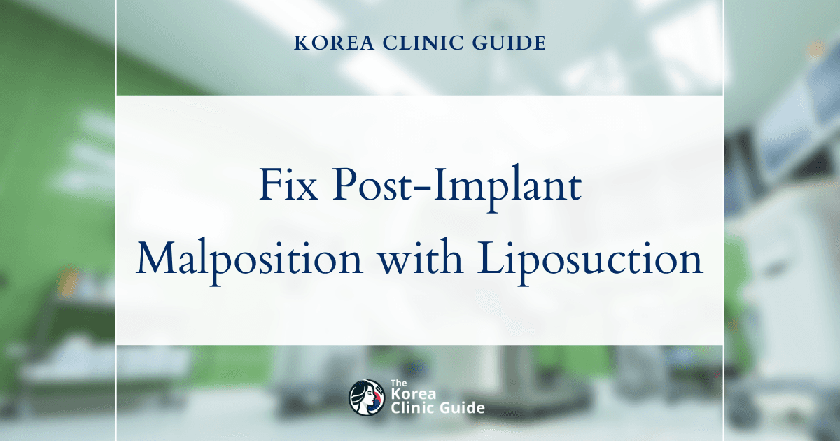 Revise Post-Implant Malposition with Expert Liposuction in Korea
