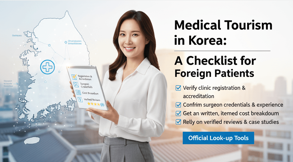 Medizintourismus in Korea: Die beste Klinik in Korea? Eine Checkliste für ausländische Patientinnen und Patienten (Leitfaden 2025)