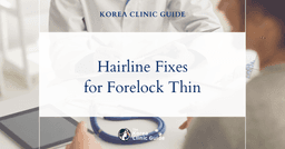 Effective Hairline Correction Procedures for Forelock Thinning in Korea