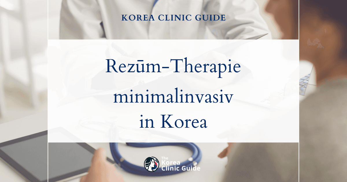 Behandlung von durch BPH bedingten Symptomen der unteren Harnwege mit der Rezūm-Therapie: Fortschrittliche Behandlungsmöglichkeiten in Korea