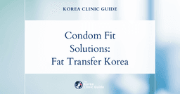 Condom Fit Issues Solutions: Penis Fat Transfer Procedure in Korea for Better Comfort and Fit
