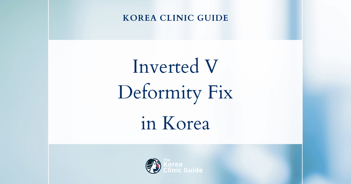 Inverted V Deformity Solutions: Revision Rhinoplasty in Korea for Nose Contour Correction