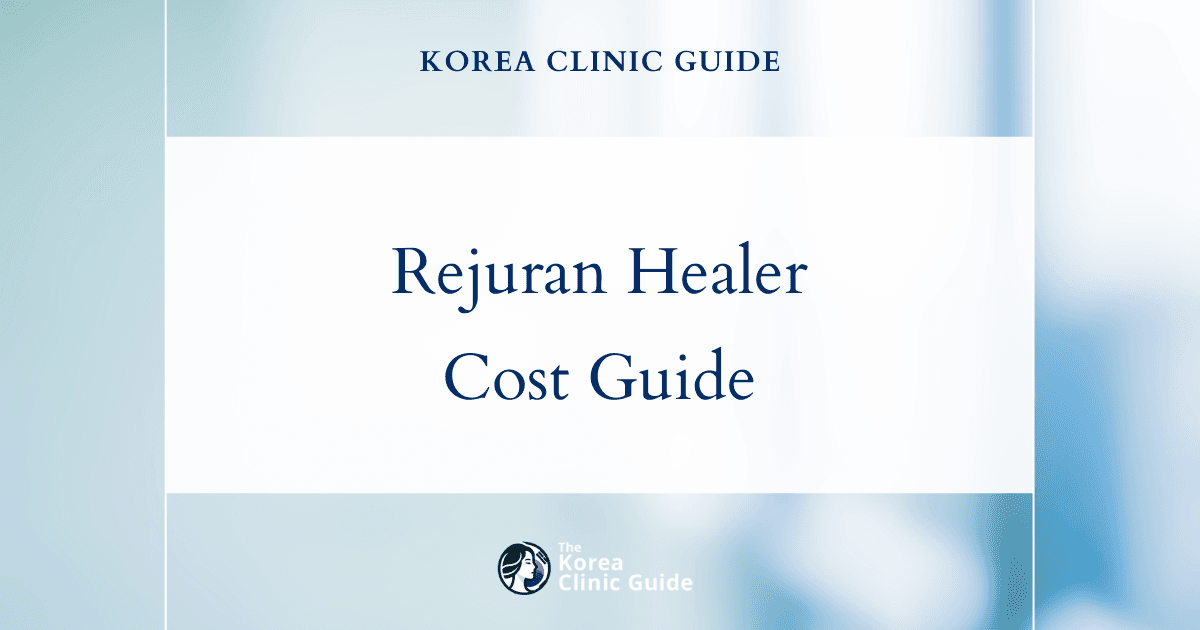 Decoding the Cost of Rejuran Healer: Korea's Leading Edge vs. Global Prices