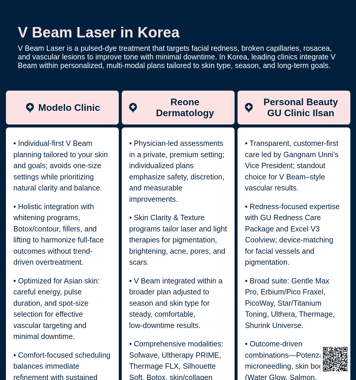 V Beam laser