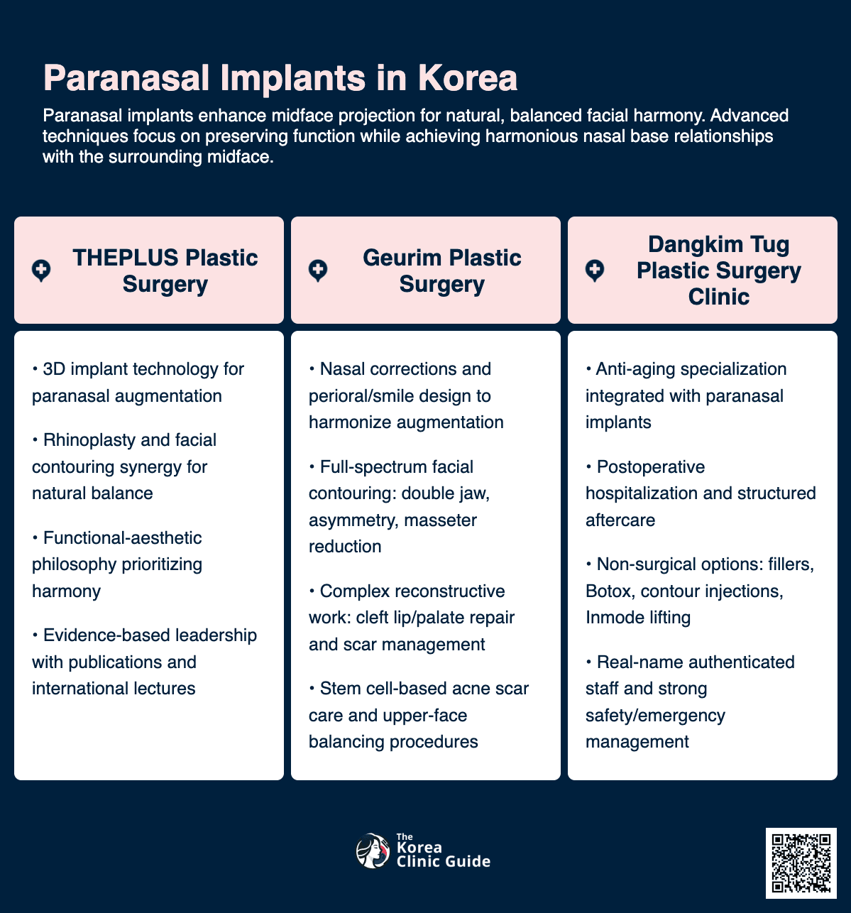 Paranasal Implant