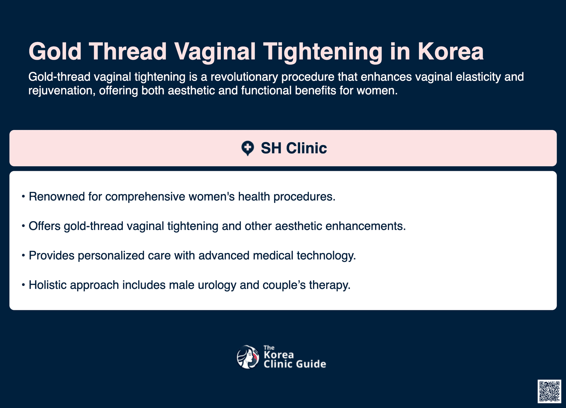 gold thread vaginal tightening korea