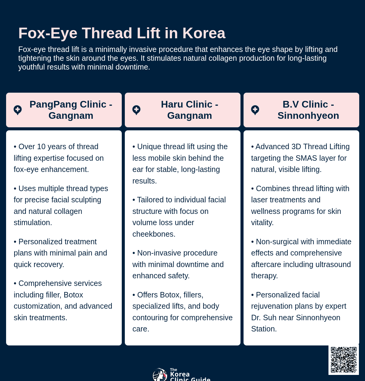 fox eye thread lift korea
