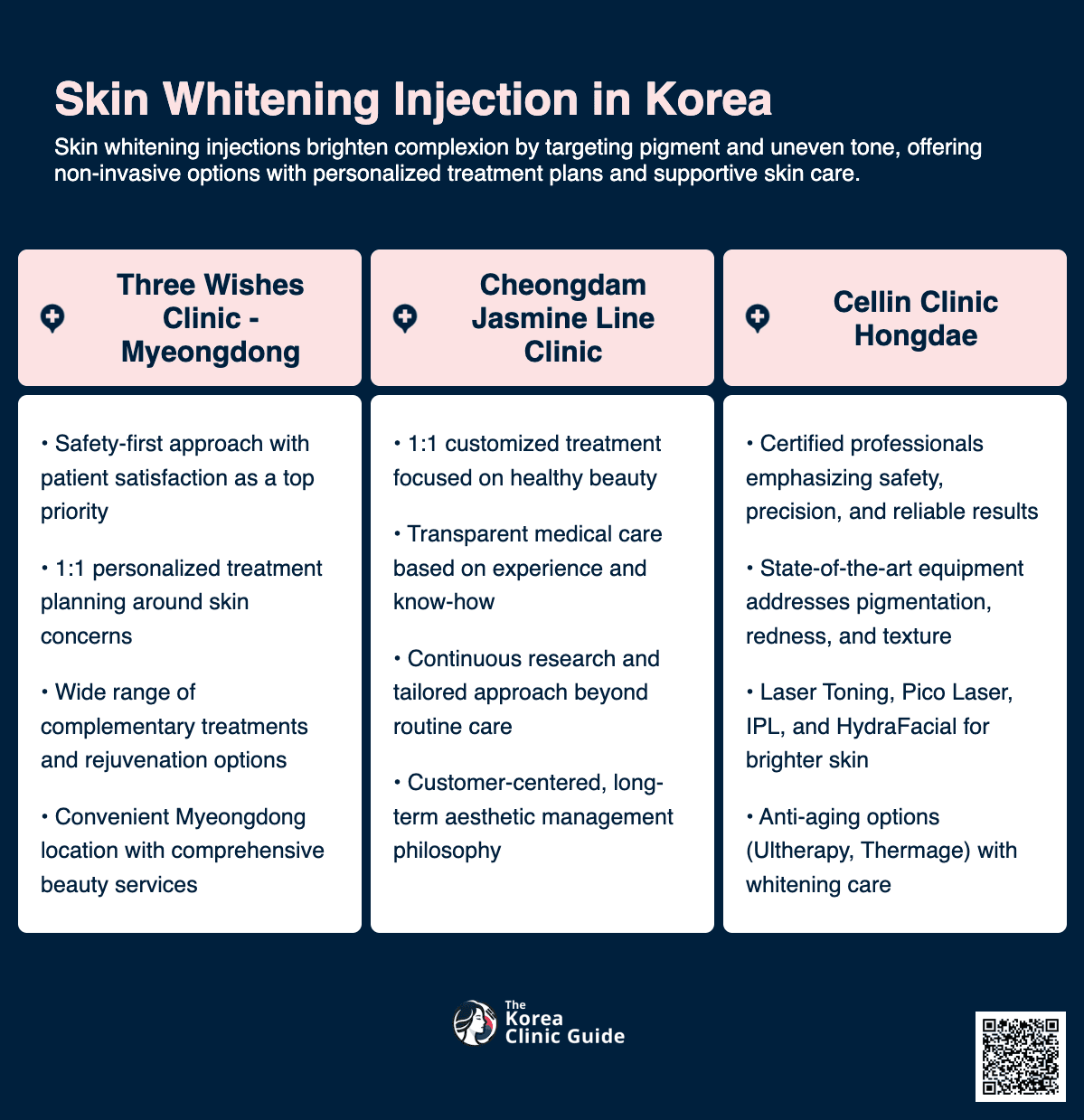 Skin Whitening Injection