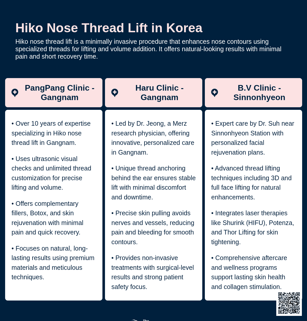 hiko nose thread lift korea