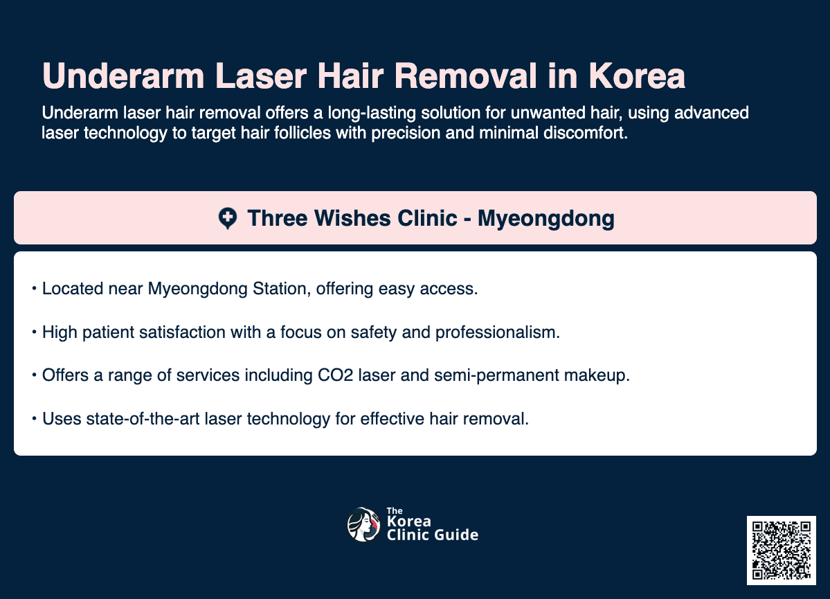 cost underarm laser hair removal korea