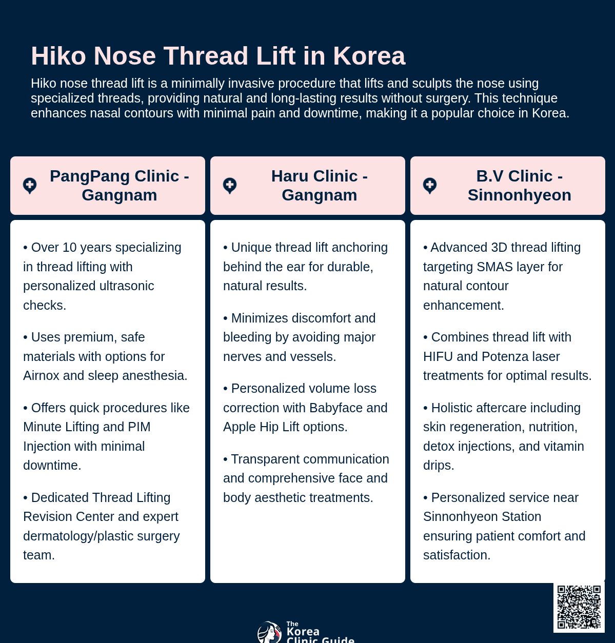 cost hiko nose thread lift korea