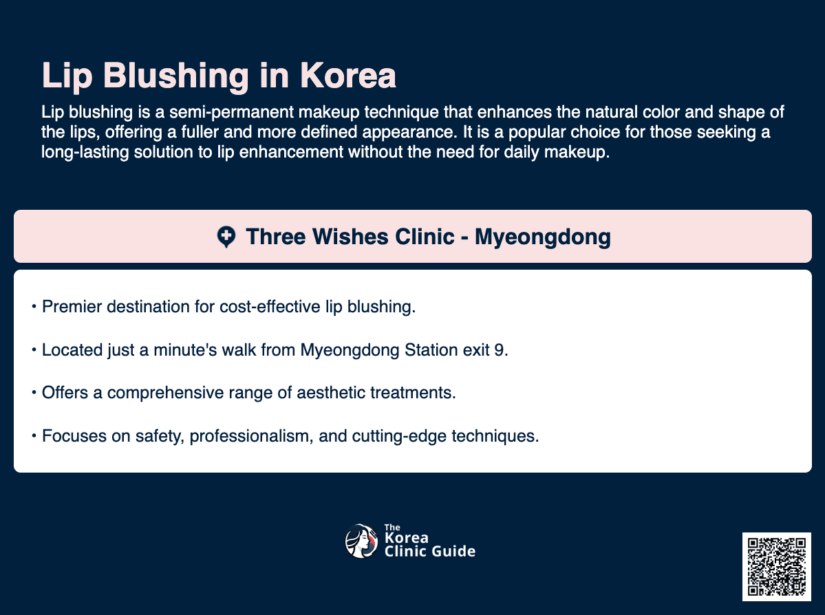 cost lip blushing korea
