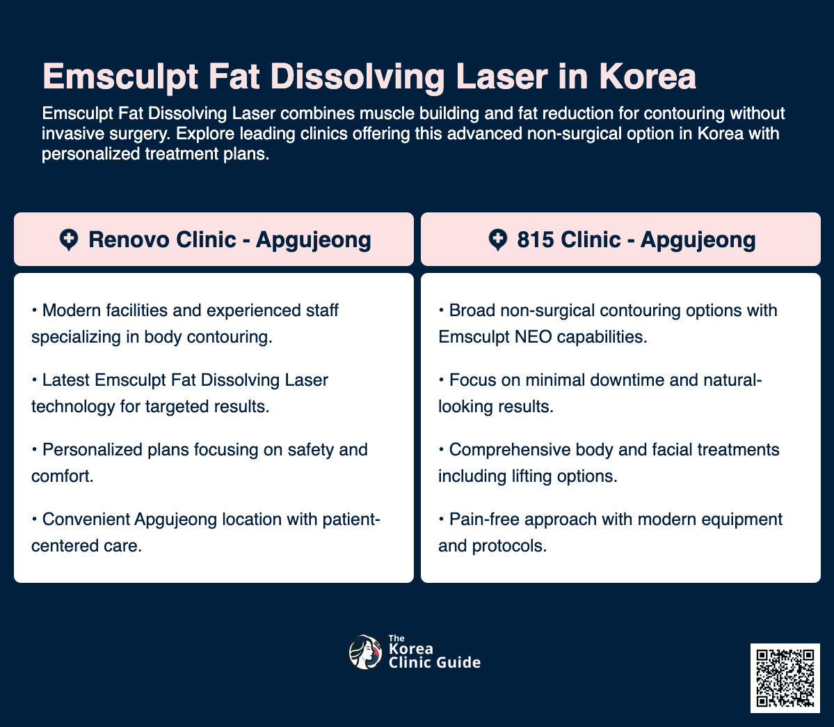 EmSculpt Fat Dissolving Laser