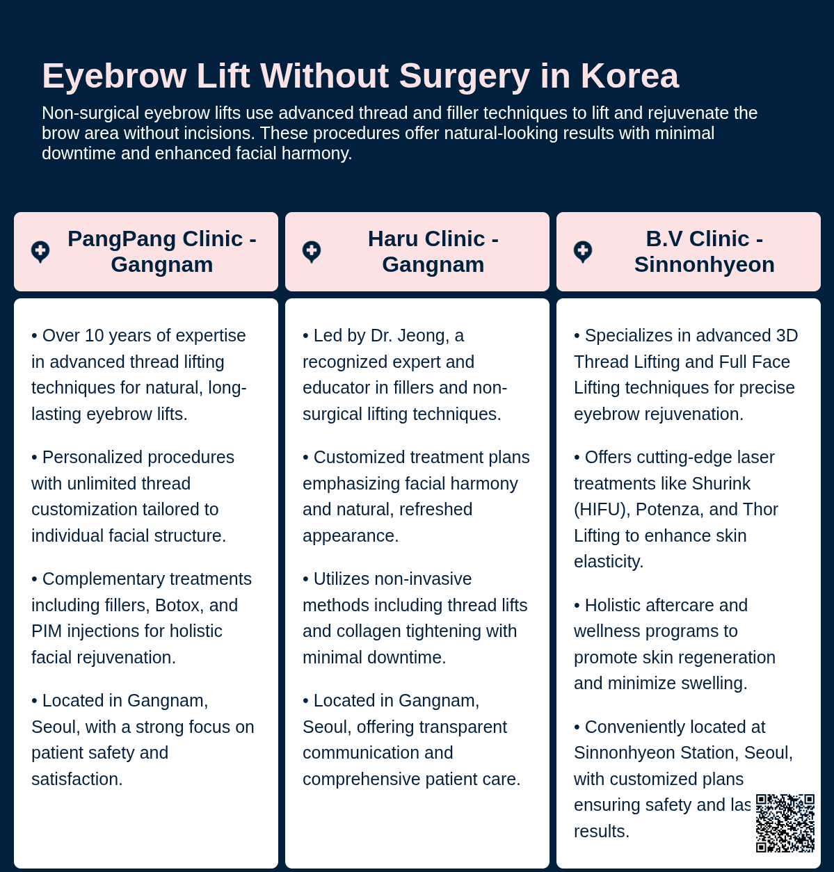 eyebrow lift without surgery korea
