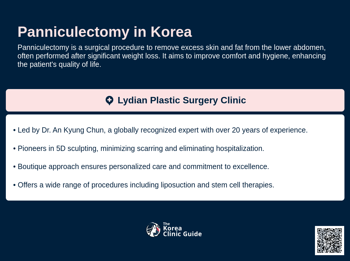 cost panniculectomy korea