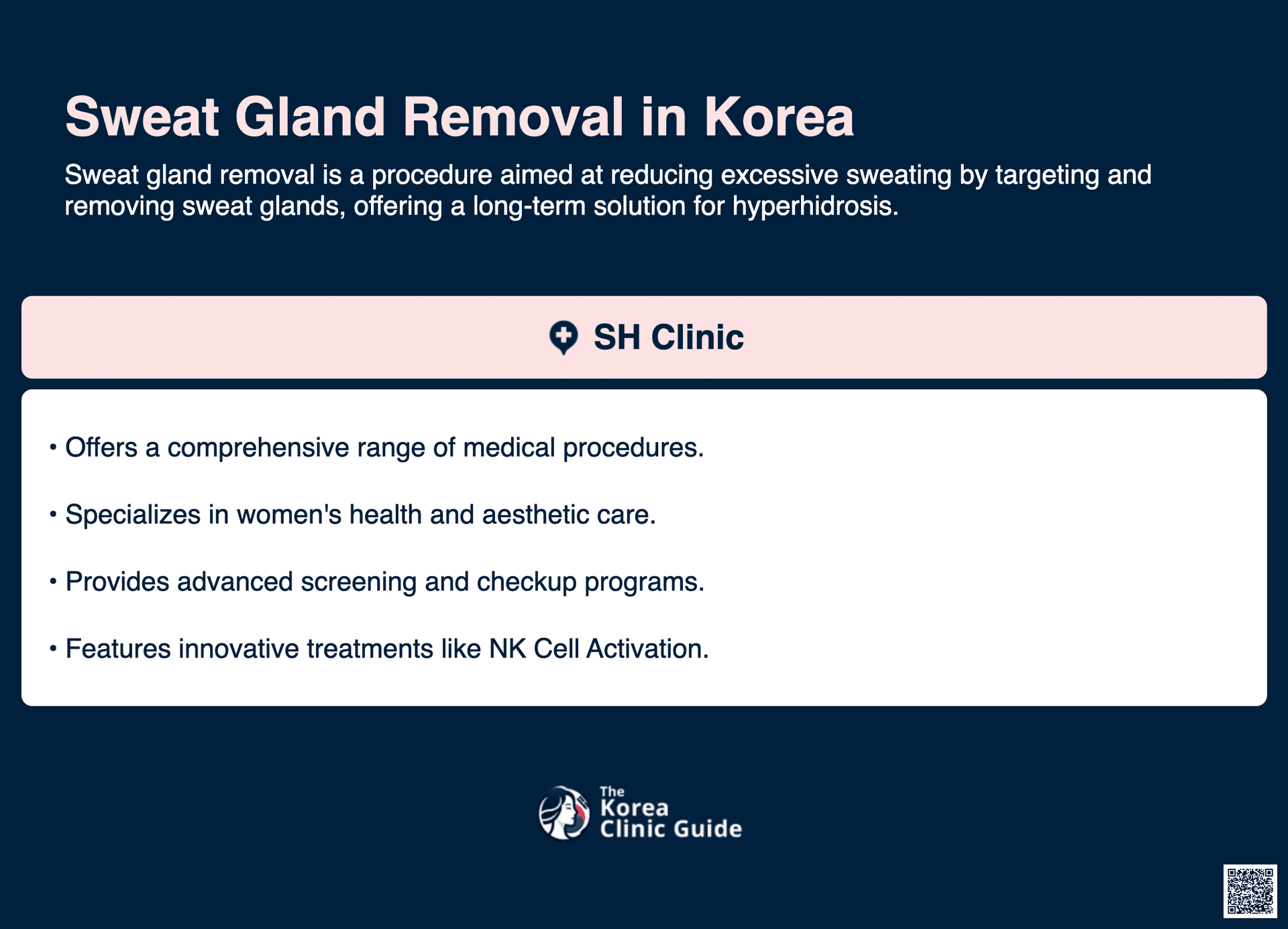 cost sweat gland removal korea