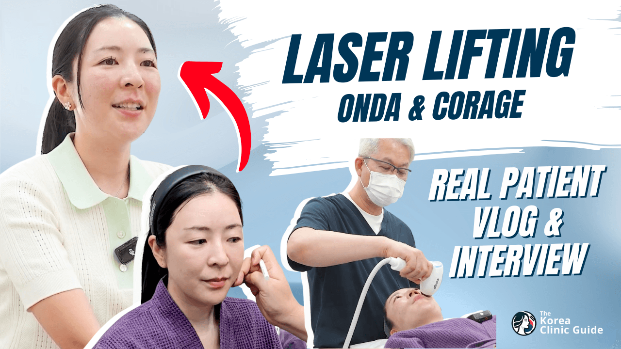 Laser Lifting in Korea Vlog l Getting Onda and Corage Lifting at Lydian Clinic