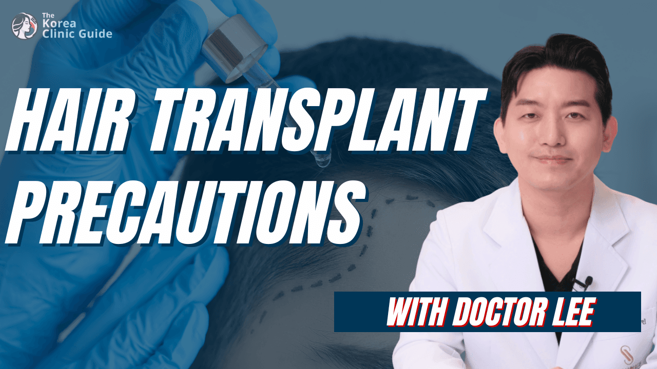 Hair transplant precautions 