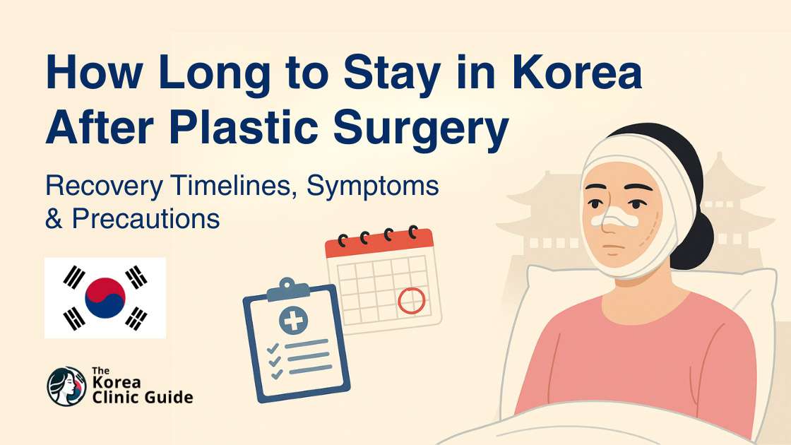 How Long to Stay in Korea After Plastic Surgery: Recovery Timelines, Symptoms & Precautions (By Procedure)
