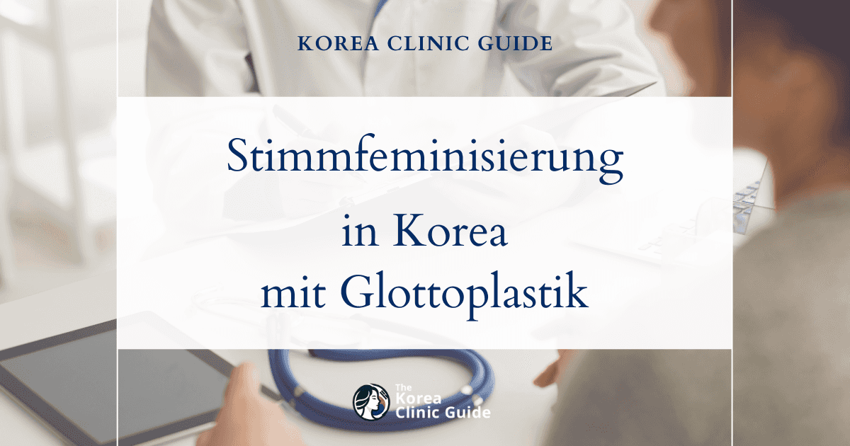 MTF-Lösungen bei instabiler Stimmlage: Optionen der chirurgischen Stimmfeminisierung in Korea für Transgender-Patientinnen