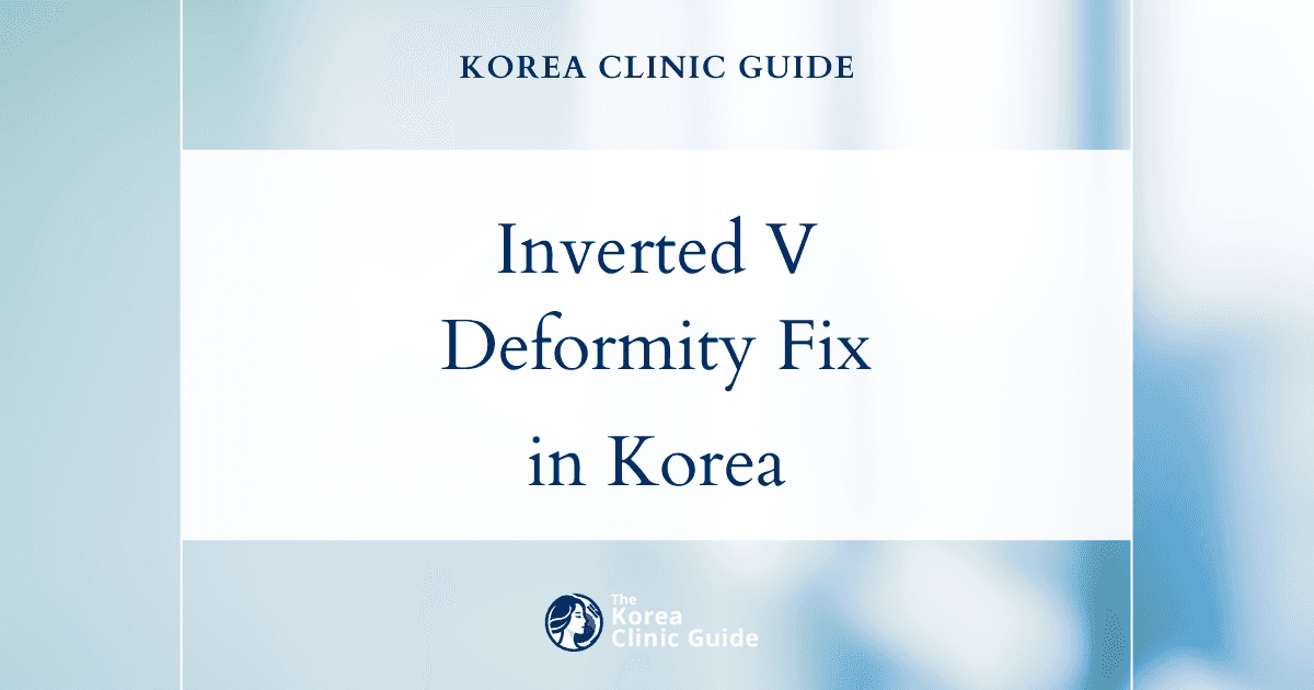 Inverted V Deformity Solutions: Revision Rhinoplasty in Korea for Nose Contour Correction