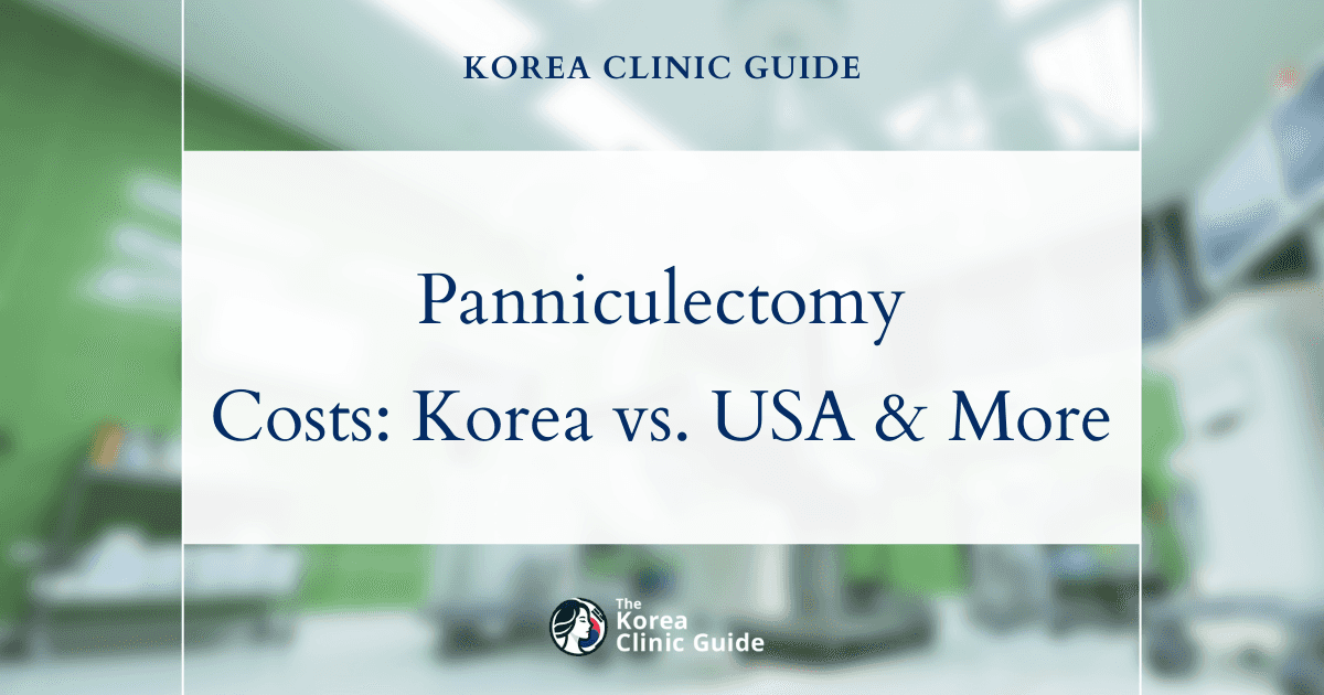 Korea vs. Global Competitors: Unveiling Panniculectomy Costs and Quality in Top Medical Tourism Destinations