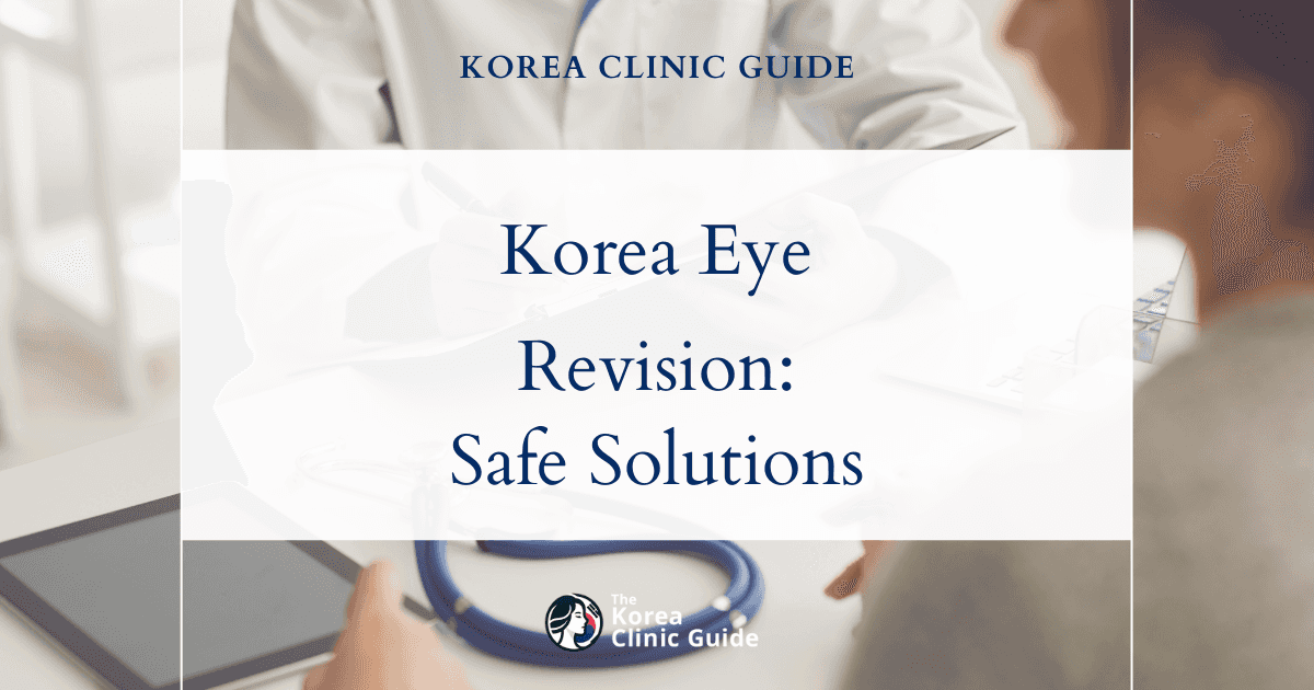Korea Lumps and Bumps: Revision Eye Surgery Solutions for Safe and Effective Treatment