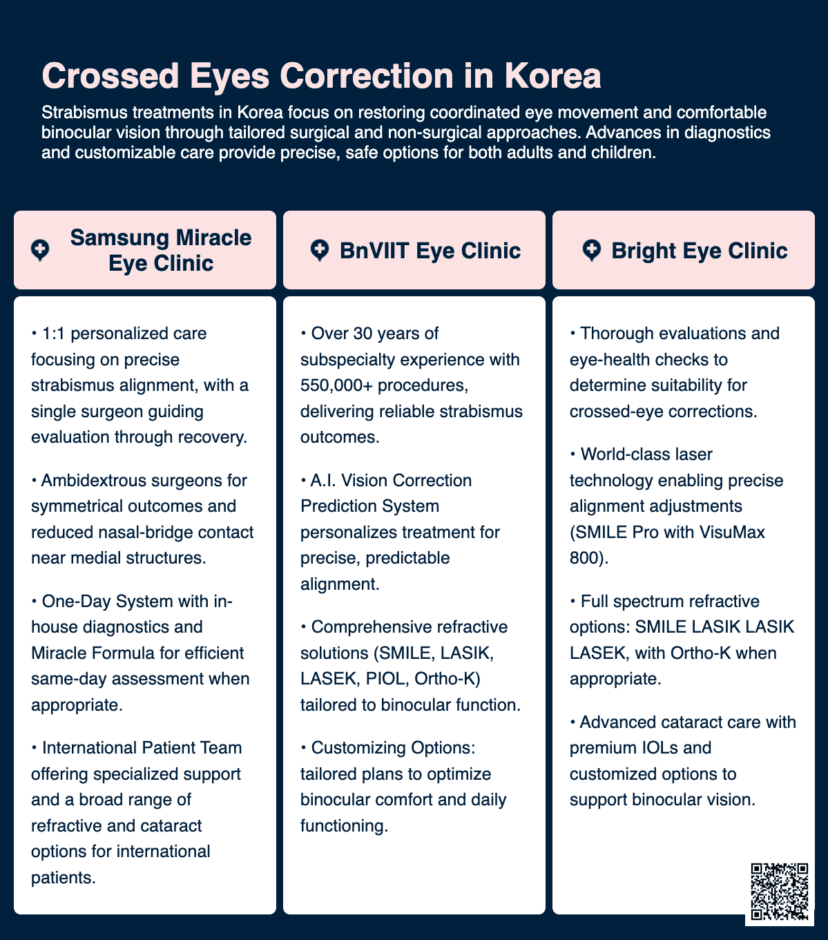 Strabismus-Operation