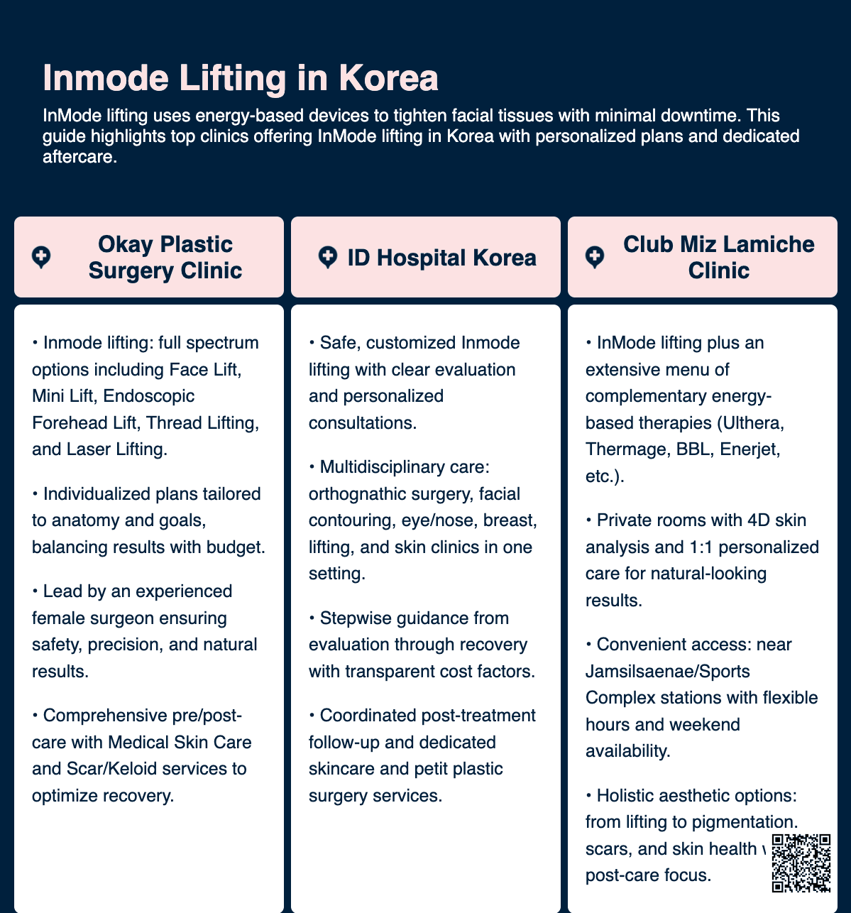 Inmode Lifting