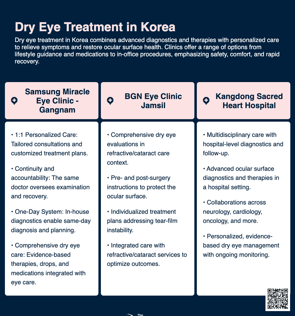 Dry Eye Treatment