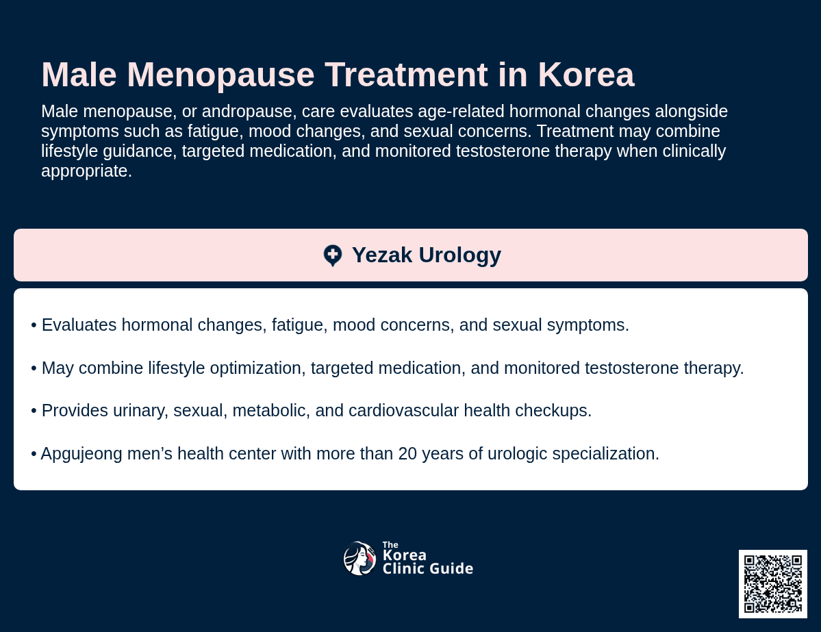 Male Menopause Treatment