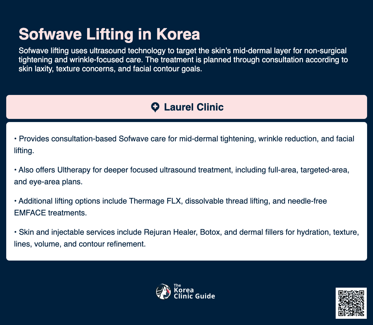Sofwave Lifting