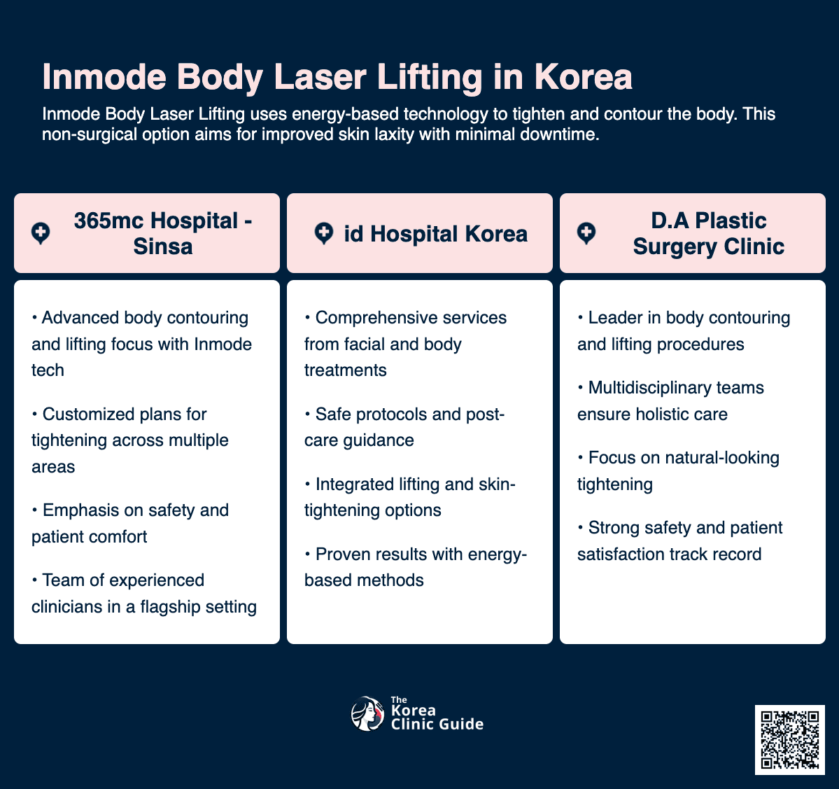 Inmode Body Laser Lifting