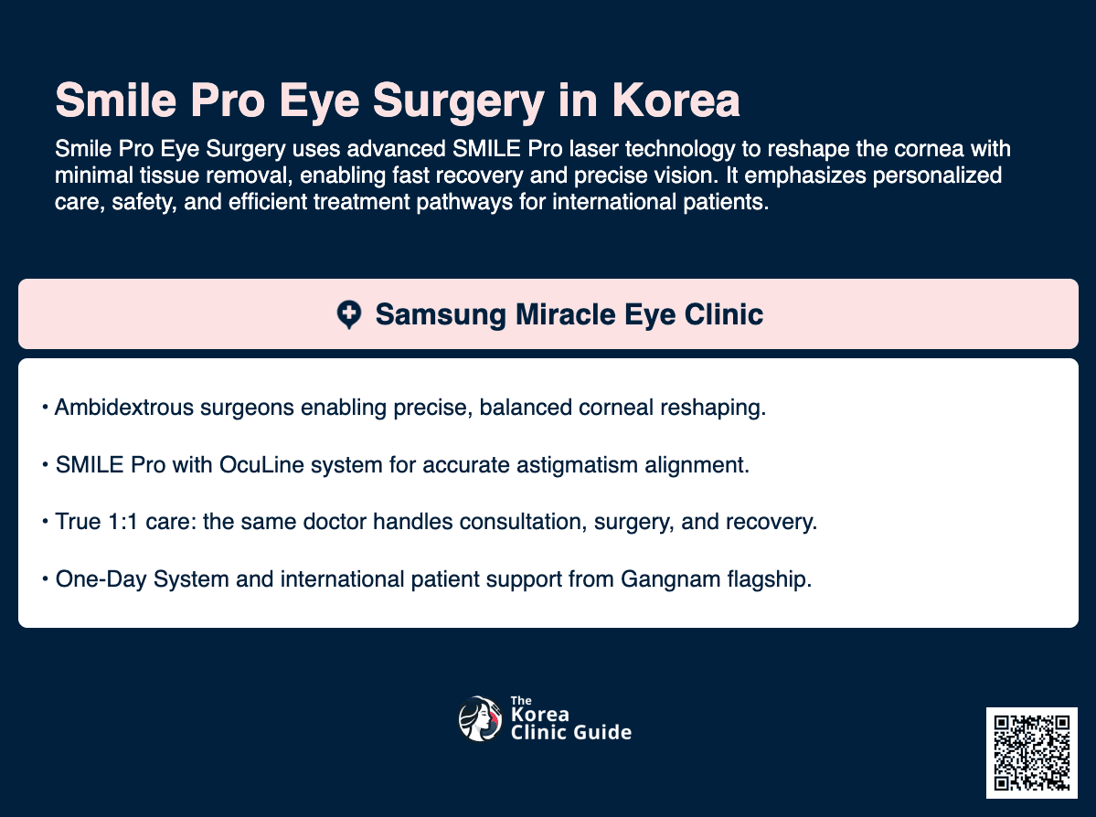 SMILE Pro Eye Surgery