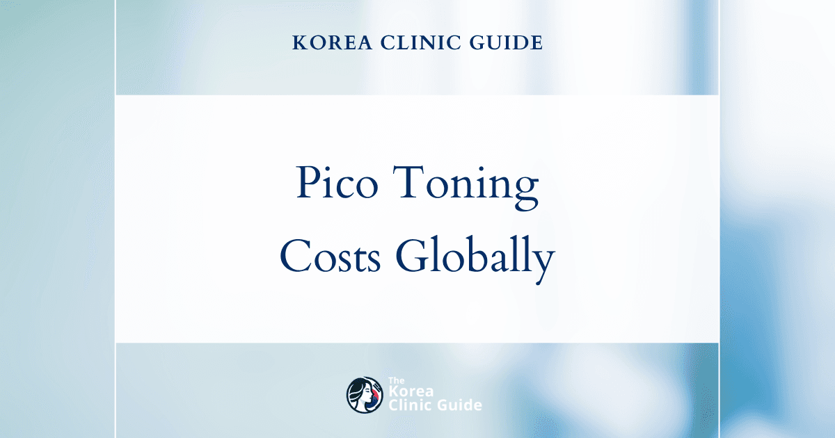 Korea's Pico Toning: A Cost-Effective and Premier Choice in Global Skin Rejuvenation